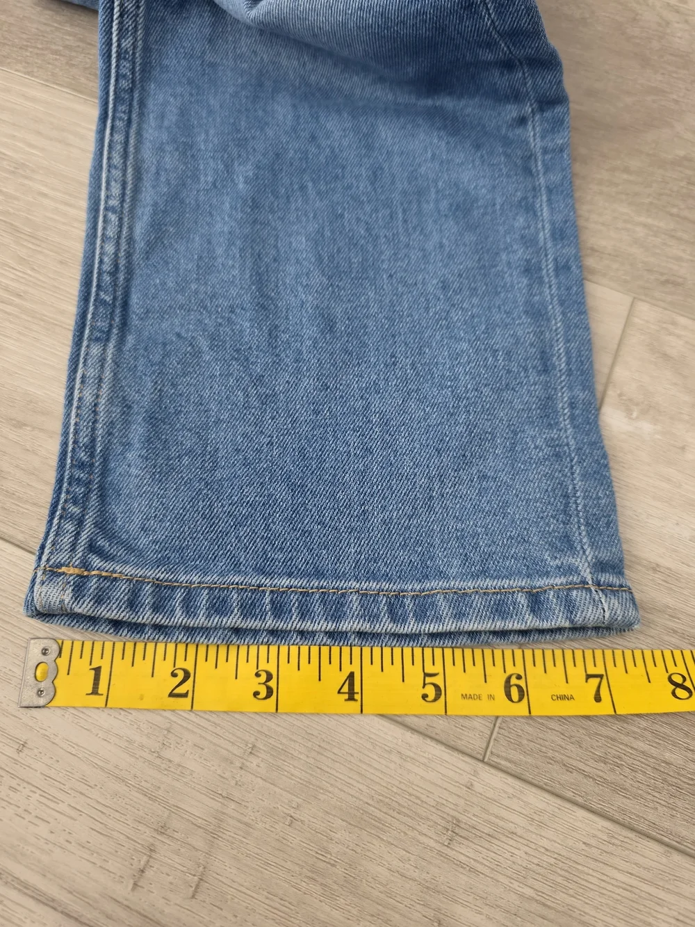 ME+EM Straight Leg Light Wash Jeans Women’s Size 26 - Picture 10 of 15